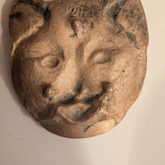 Vintage Brass Cat Trinket/Ashtray Dish - Picture 3 of 5